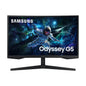 SAMSUNG 32" Odyssey G55C Series QHD 1000R Curved Gaming Monitor, 1ms(MPRT), HDR10, 165Hz, AMD Radeon FreeSync, Eye Care, Glare Free, Sharp Resolution LS32CG550ENXZA
