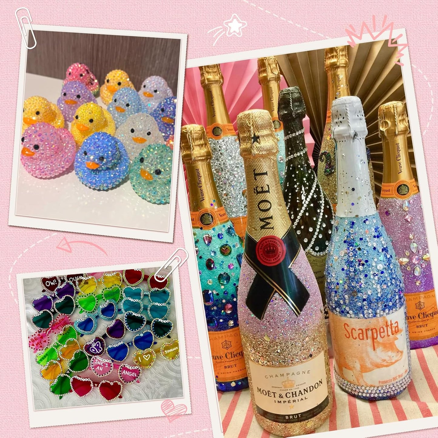 Zefy 40 Colors Resin Jelly Rhinestones for Bedazzling, 3mm 32000 Pcs Flatback Gems for Crafting, Bedazzling Kit with 3Pcs B7000 Glue for Clothing Shoes Nail Book Diamond Art