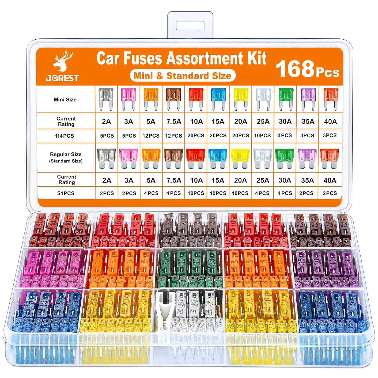 168Pcs Mini & Standard