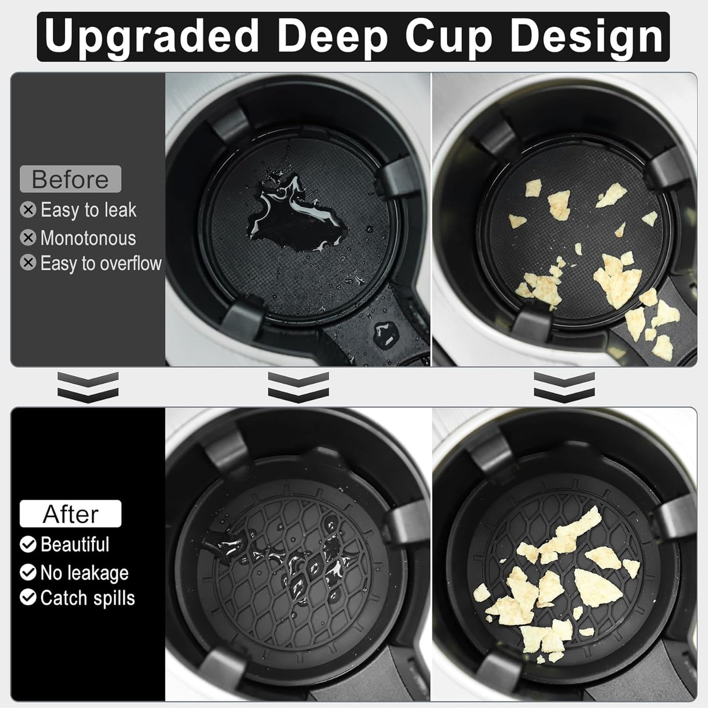 SINGARO Car Cup Holder Coaster: A Game-Changer for a Cleaner Ride