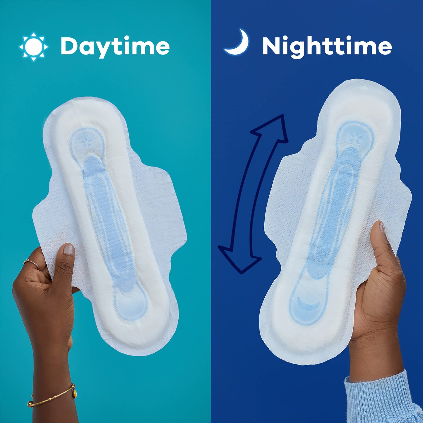 Always Maxi Overnight Damenbinden mit Flügeln, Größe 5, Extra Starker Auslaufschutz für die Nacht, Unparfümiert, 36 Stück