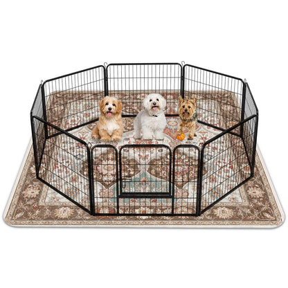INVENHO Washable Pee Pads for Dogs 72"x72" Reusable Dog Pads Extra Large Upgrade Non-Slip Dog Pee Pads Heavy Absorbency Puppy Pee Pads Quick Dry Whelping Pads/Waterproof Puppy Training Pad