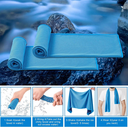 CADONO 4 Pack Cooling Towel: Your Ultimate Fitness Companion
