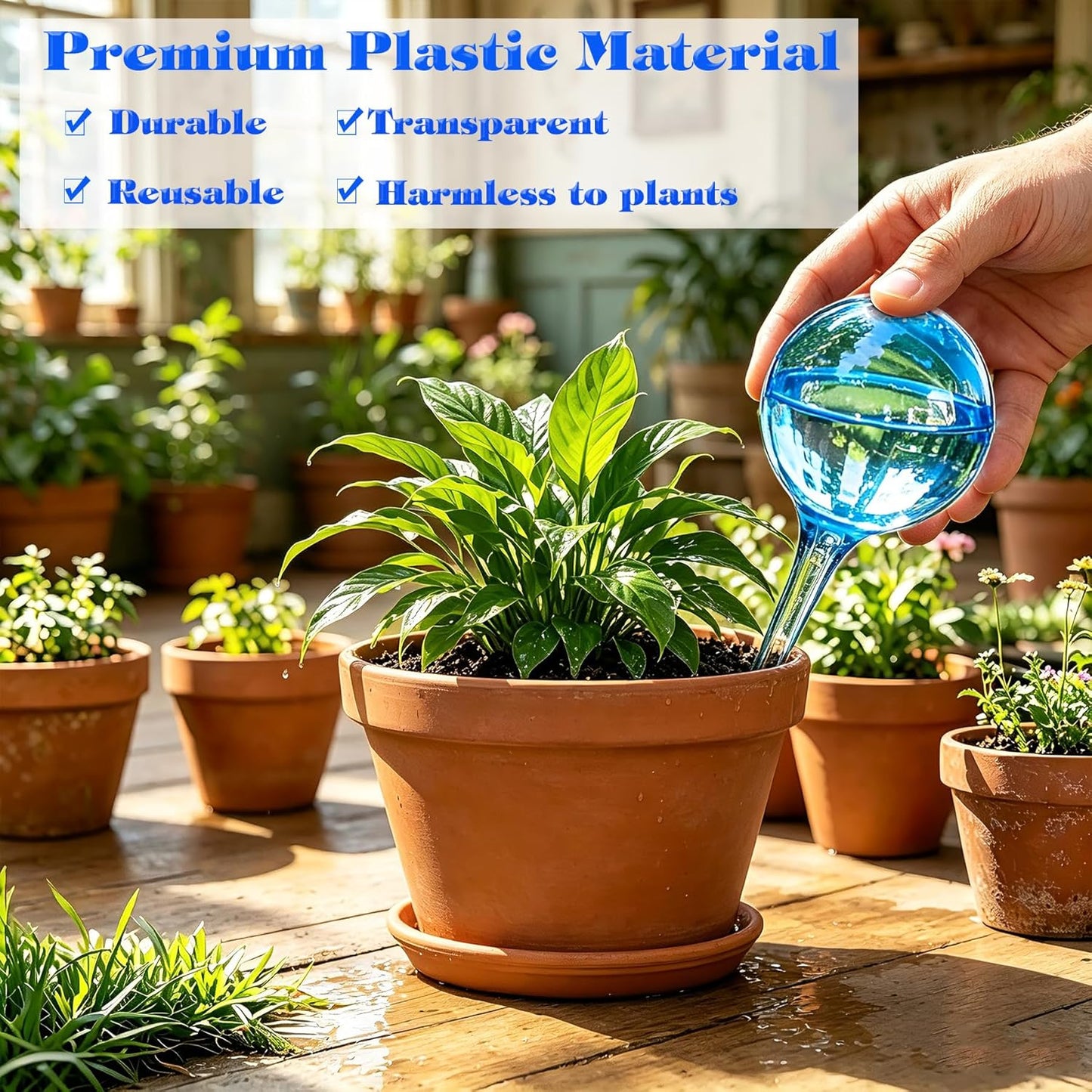 MOONSOUND Self Watering Globes for Plants