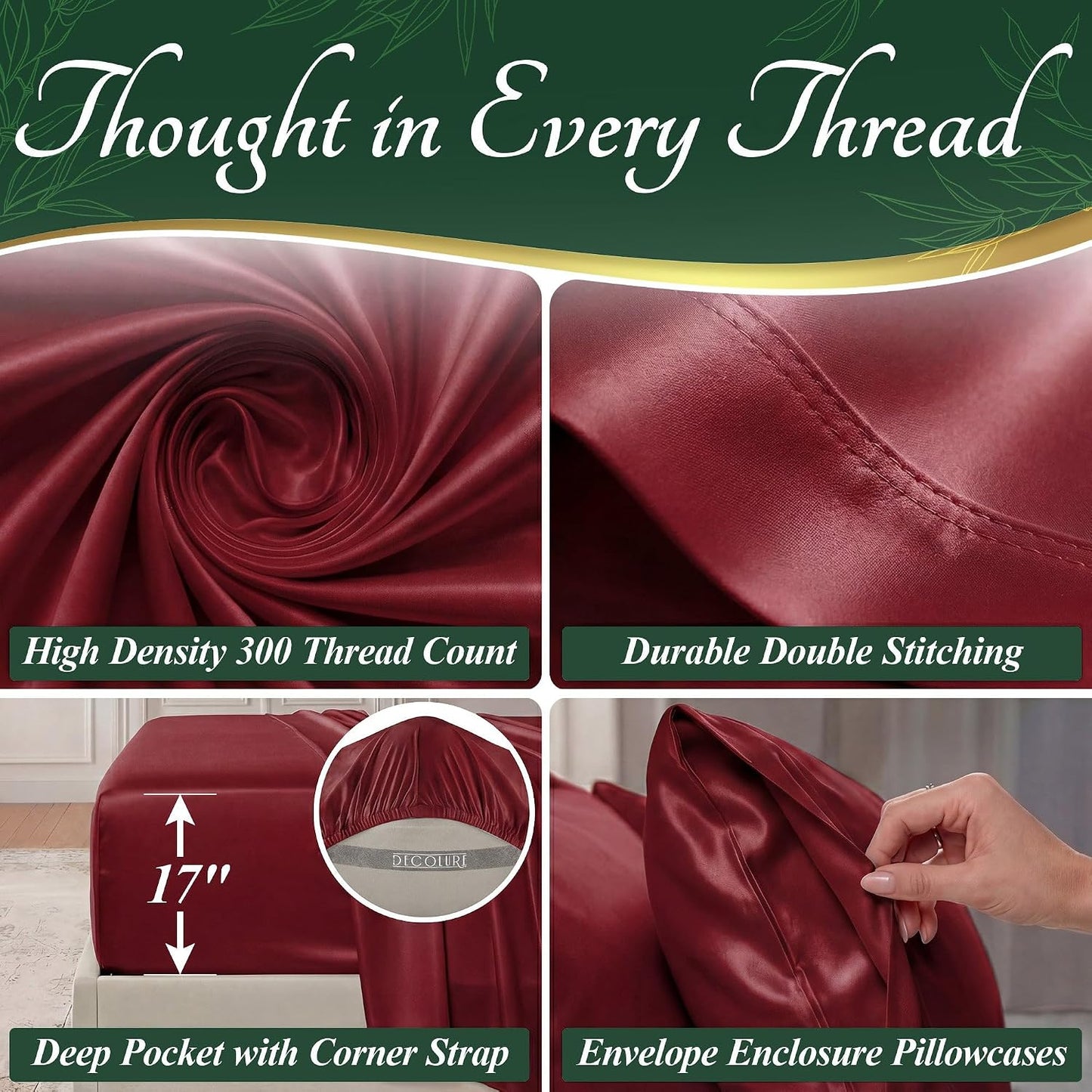 DECOLURE Bamboo Sheets: The Ultimate Sleep Experience