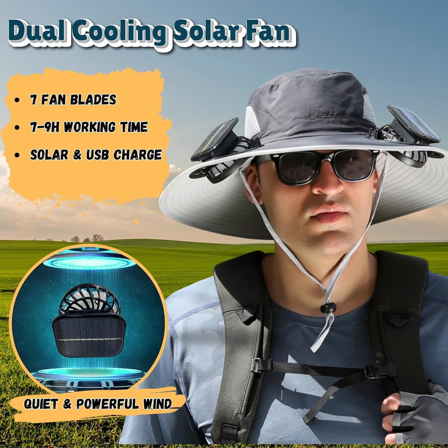 Beat the Heat with the Xakava Outdoor Wide Brim Sun Hat
