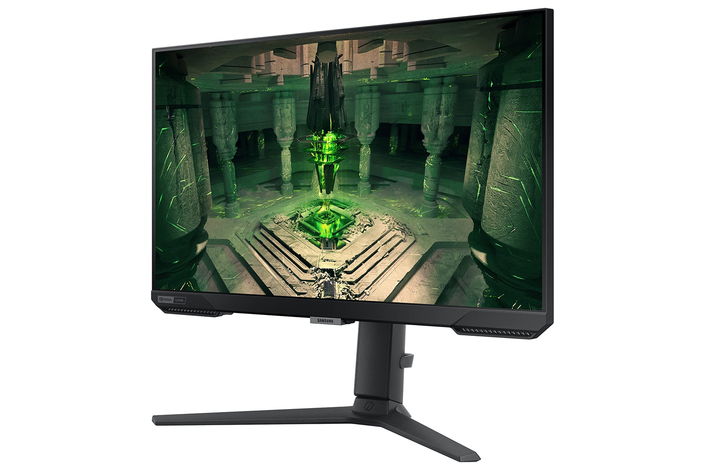 Samsung 25" Odyssey G4 (G40H) Gaming Monitor - FHD, Fast IPS, 300Hz, HDR10, 1ms, G-Sync Compatible, AMD FreeSync Premium, Black Equalizer, Virtual Aim Point, HAS/Tilt/Swivel/Pivot, LS25HG402ENXZA
