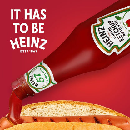 Heinz Tomato Ketchup, 1.25 LT Bottle Twin Pack