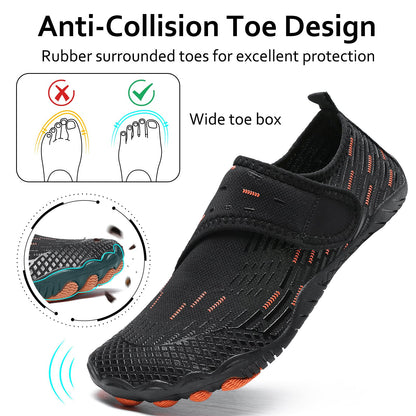 Water Shoes Mens Womens Quick-Dry Barefoot Swim Beach Pool Shoes Aqua Yoga Socks for Hiking Walking Diving Surf Outdoor Water Sports