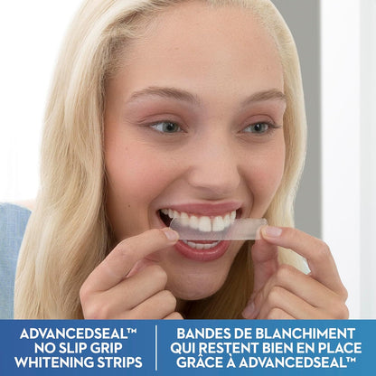 Crest 3D Whitestrips Age Renew Zahnaufhellungs-Kit für zu Hause, 21 Anwendungen, 28 Stufen weißere Zähne