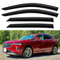 Window Visors Rain Guards for 2015-2026 Ford F150 SuperCrew & 2017-2026 F-150 Raptor F250 F350 F450 F550 Super Duty Crew Cab, Out-Channel Window Vent Deflectors Visors Shades Protectors