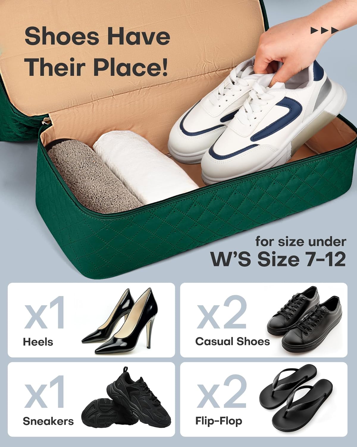 HOTOR Reisetasche - Große Weekender-Tasche für Frauen, Handgepäck mit Schuhfach, Übernachtungstasche mit Kulturtasche für Reiseutensilien und Reisezubehör, Schwarz, 34,0 x 45,0 x 20,0 cm