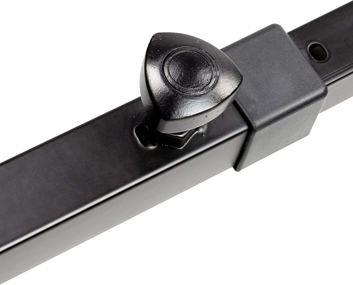 RockJam KB100 Verstellbare, gepolsterte Klavierbank, X-Stil, Schwarz