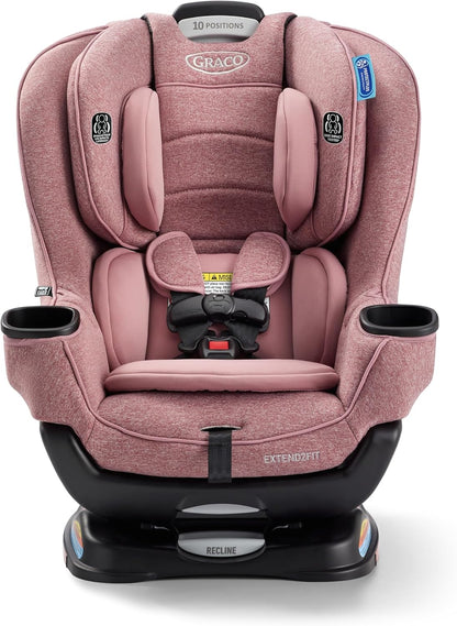 Graco Extend2Fit Kindersitz, 2-in-1 vorwärts- und rückwärtsgerichteter Babysitz, 1,8-30 kg (4-65 lb), Carter