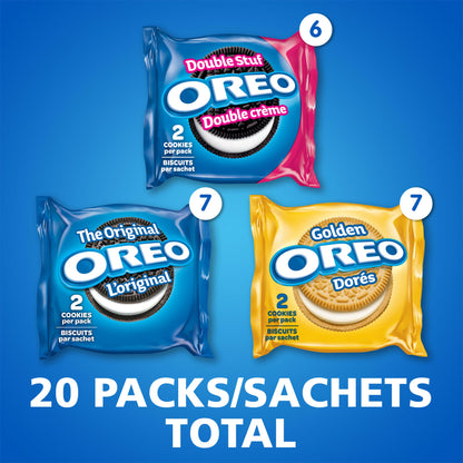 Oreo Sandwichkekse, Snack-Mix-Packungen, 482g