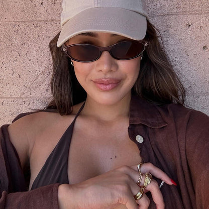 GUVIVI Retro Oval Sunglasses for Women: A Chic Comeback