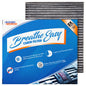 Spearhead Odor Defense Breathe Easy AC & Heater Cabin Filter | Fits Select 2016-2025 Toyota, Lexus, Subaru, 2016-2023 CX-9 Like OEM | Up to 25% Longer Lasting w/Activated Carbon (BE-157)