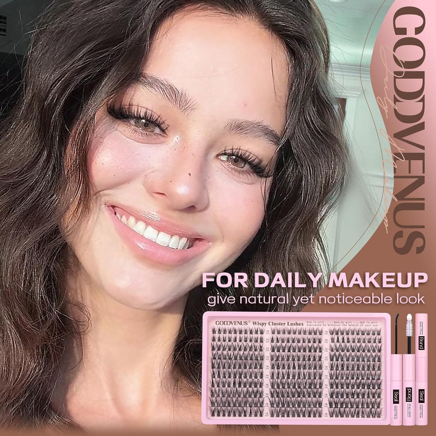 Goddvenus Lash Clusters Kit: A Game-Changer for Natural, DIY Lash Extensions