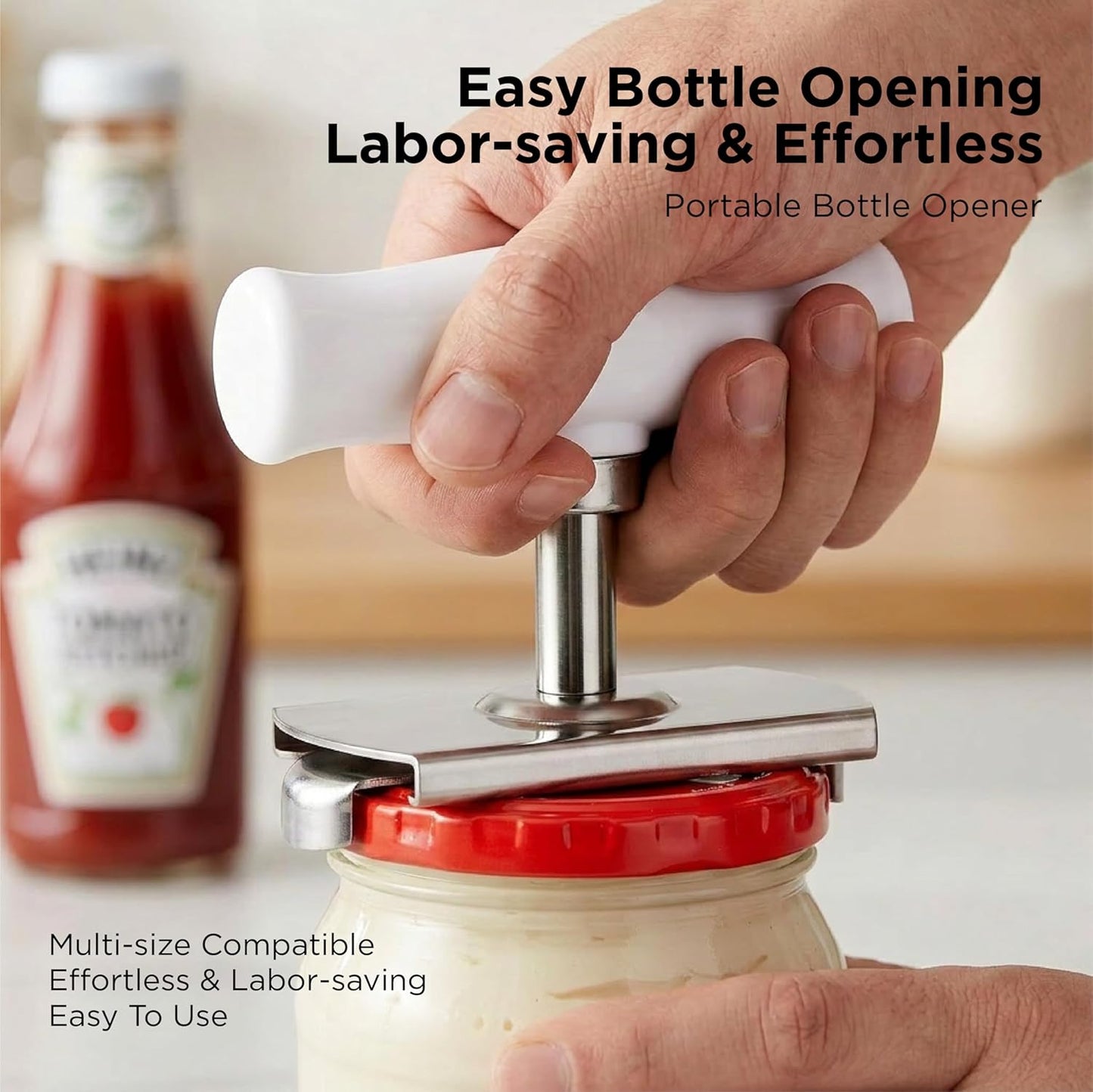 Make Jar Opening a Breeze with the XISHIUYIS Adjustable Jar Opener