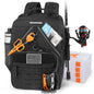 KastKing KarryAll Fishing Tackle Backpack with Rod Holder 4 Tackle Boxes,40/26L Tackle Bag Storage Fishing Gear and Equipment