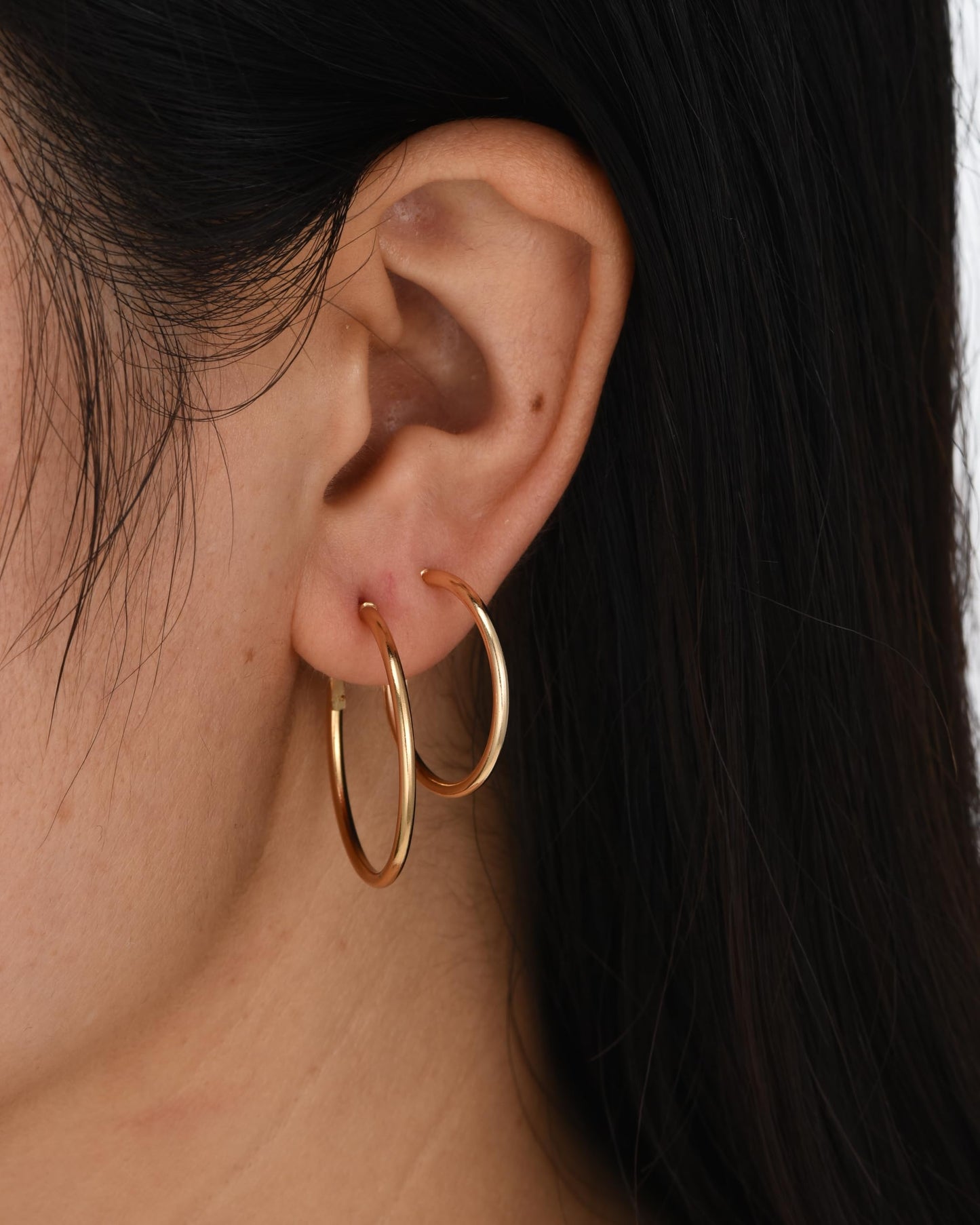 42 Paar goldene Creolen für Damen, Modisches klobiges Perlenohrring-Multipack, gedrehter Statement-Ohrring-Pack, hypoallergene kleine große Creolen für Geburtstagsfeiern (Gold-42 Paare)