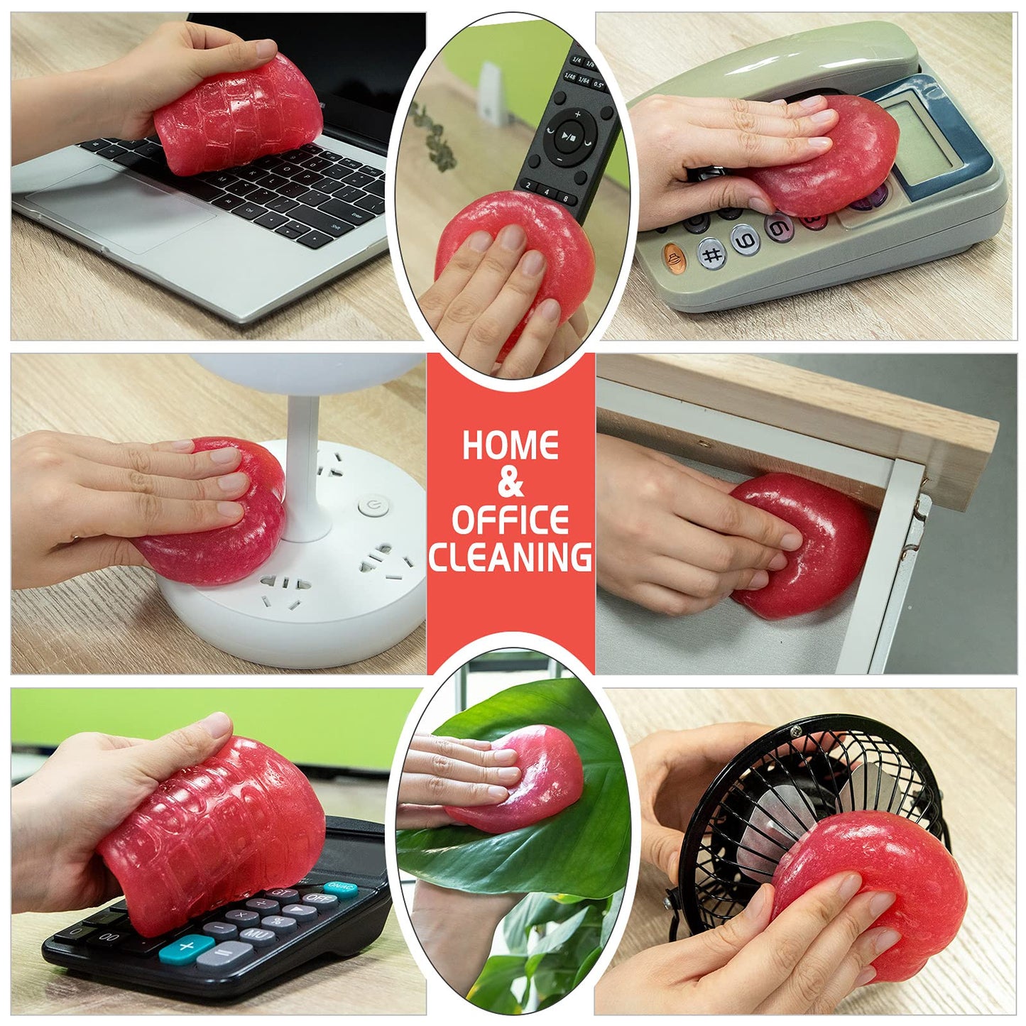 TICARVE Car Cleaning Gel Car Detailing Putty Car Cleaning Putty Gel Auto Detailing Tools Car Interior Cleaner Car Cleaning Kits Cleaning Slime Car Assecories Keyboard Cleaner Rose