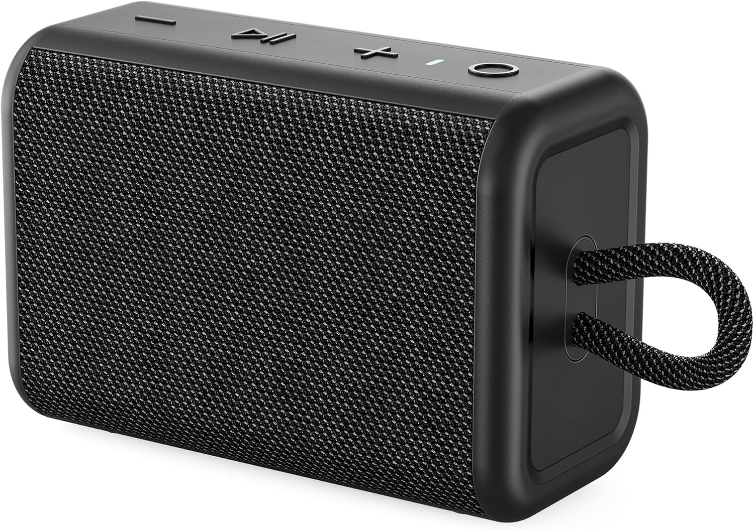 Portable Bluetooth Speaker with Lights, Powerful Crystal Clear Sound, IPX5 Waterproof, All Day Playtime, AUX&TF-Card Input, Bluetooth 5.3, TWS Paring, Small Wireless Speaker for Outdoor, Gift Ideas