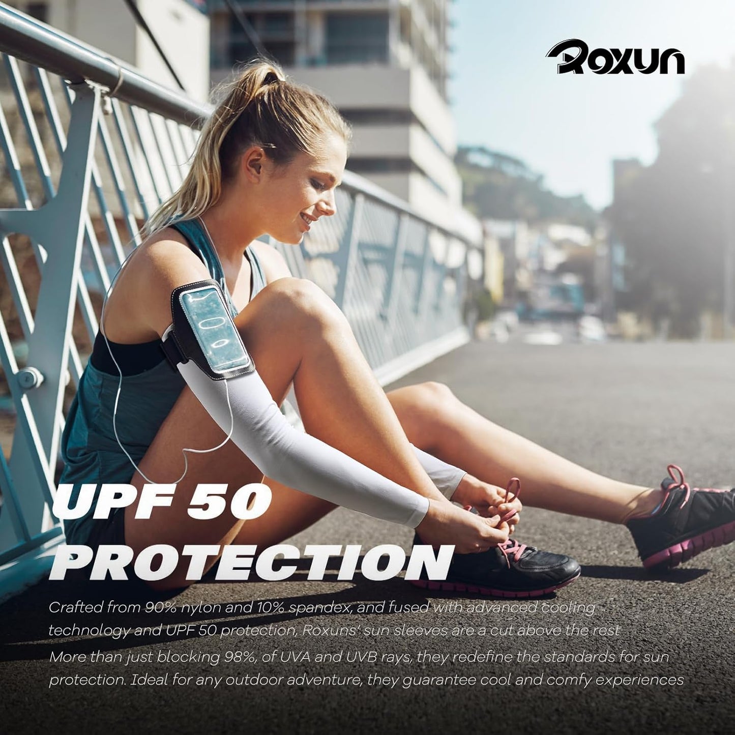 ROXUN Arm Sleeves: The Ultimate in Cooling, UV Protection, and Comfort