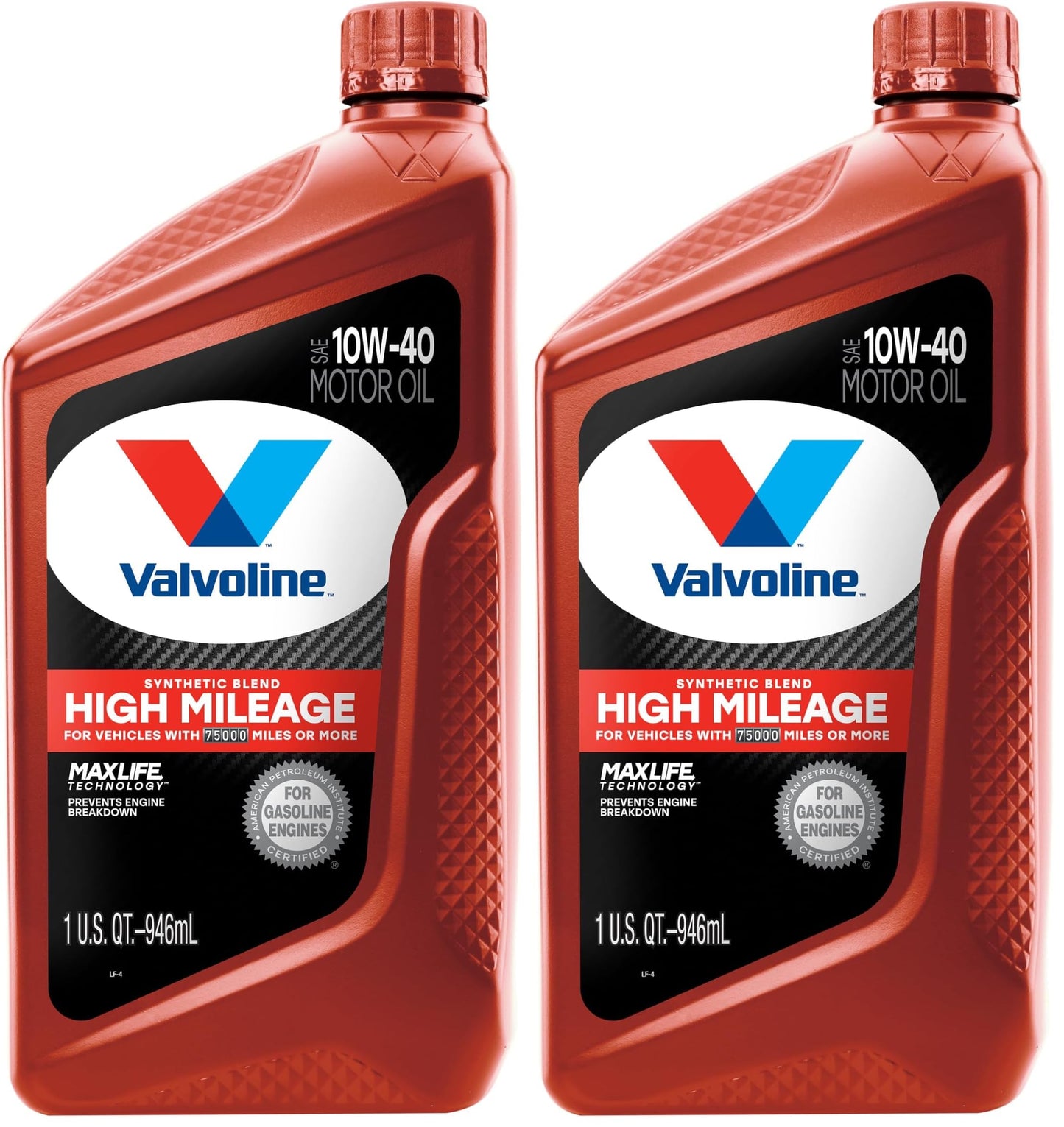 Valvoline MaxLife High Mileage 5W-30 Synthetic Blend Motor Oil 5 Quart