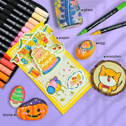 Unleash Your Creativity with Artecho Acrylic Paint Markers