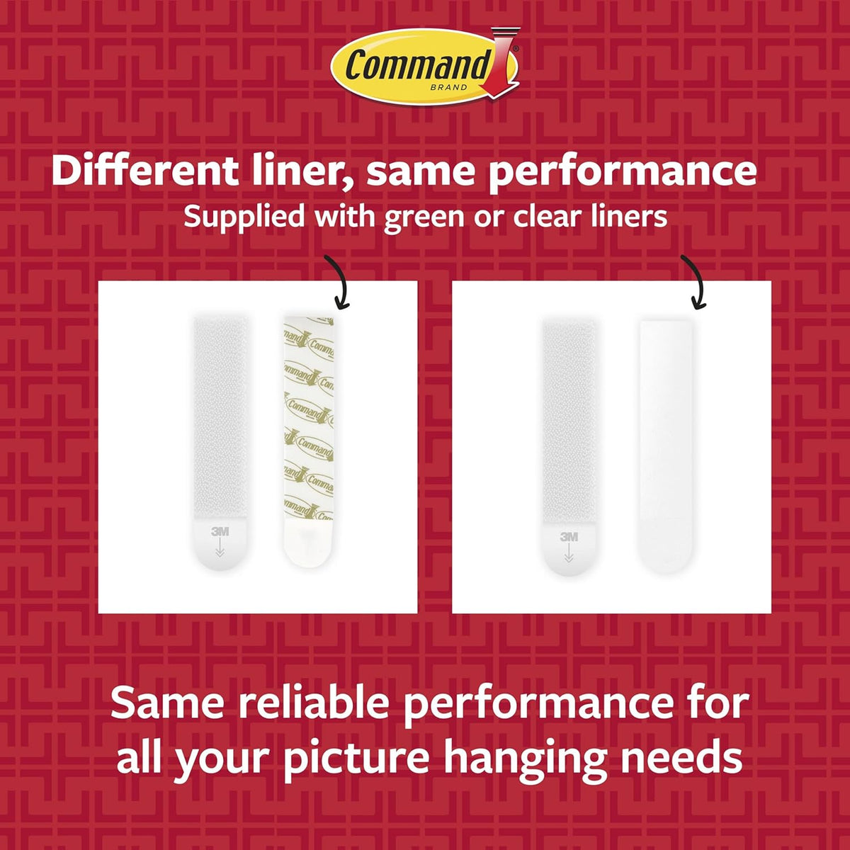 Command Large Picture Hanging Strips, Damage Free Hanging Picture Hangers, Wall Adhesives for Wall Decor, 12 White Adhesive Pairs (24 Command Strips)