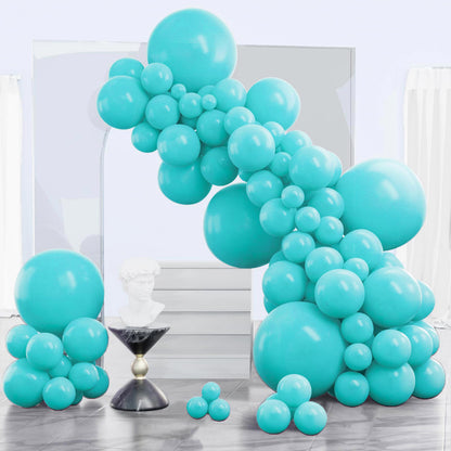 PartyWoo White Balloons 140 pcs Different Sizes of 18 12 10 5 Inch White Balloons Arch Kit Garland for Wedding Baby Shower Birthday Bridal Shower Graduation Engagement Party Decorations White-Y13