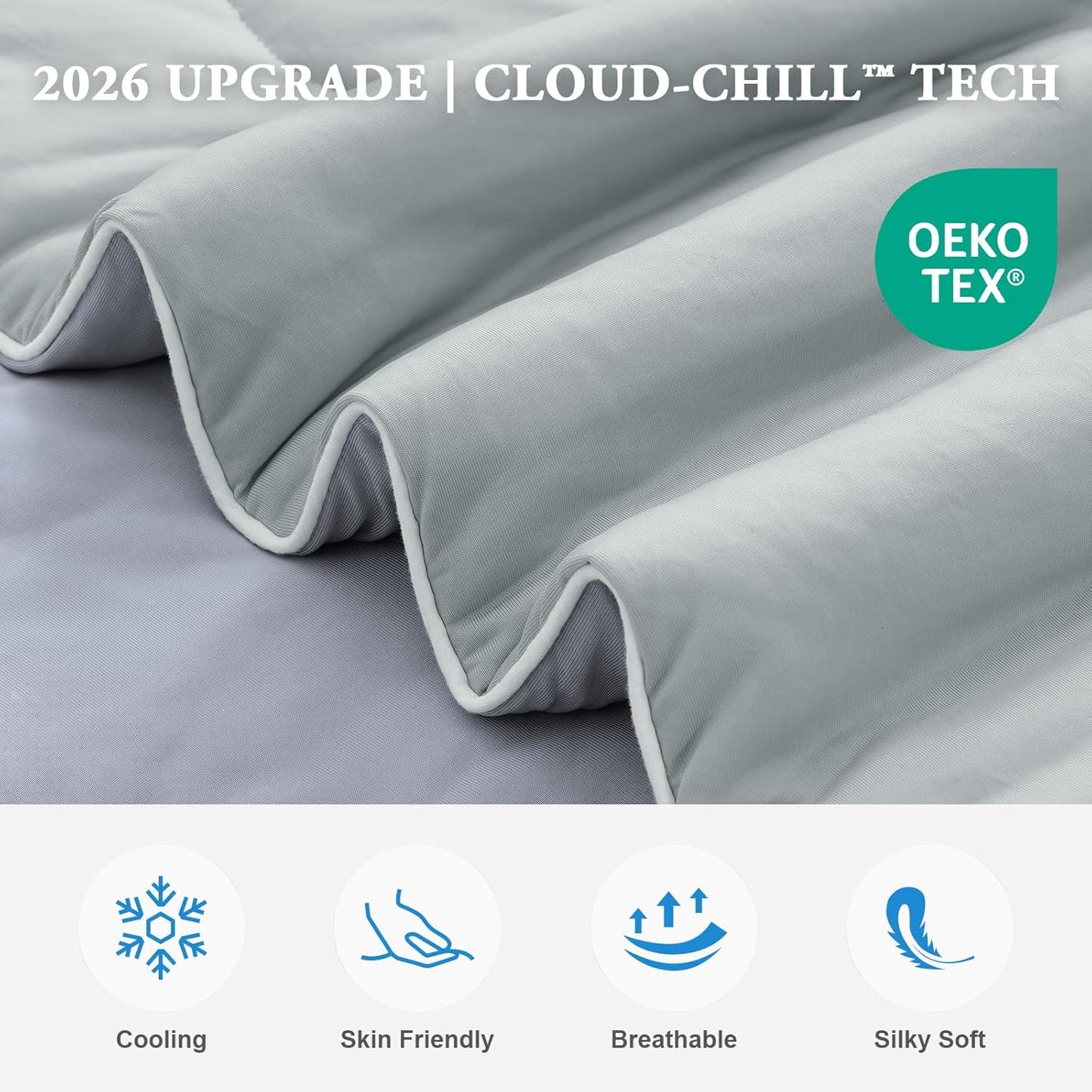 EASELAND Cooling Comforter Queen Review: Beat the Heat with Cloud-CHILL TECH