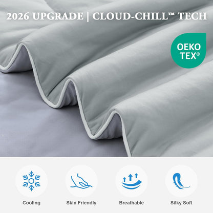 EASELAND Cooling Comforter Queen Review: Beat the Heat with Cloud-CHILL TECH