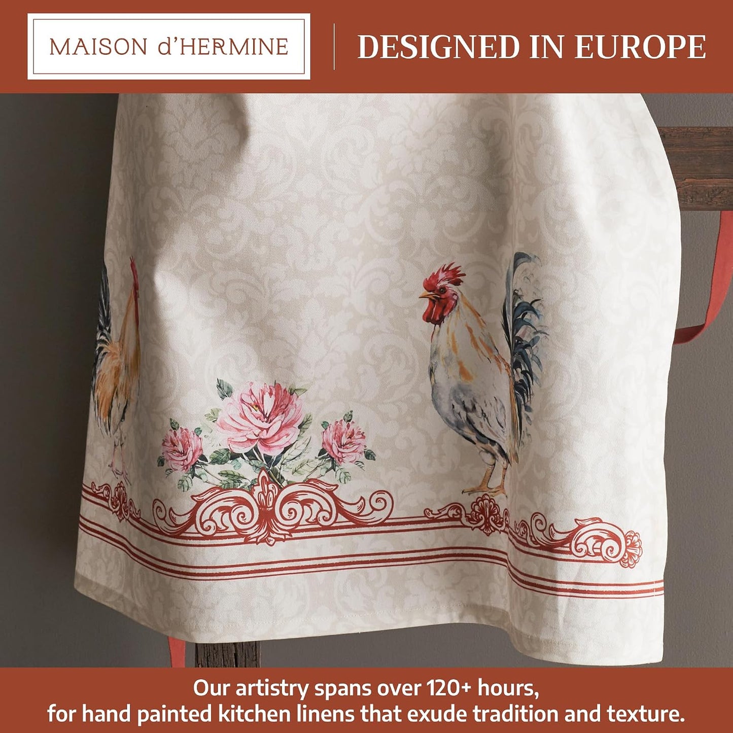 Maison d'Hermine Campagne Apron: A Chic and Practical Addition to Your Kitchen