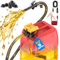 DIYtoolifz 5 GPM Cordless Fuel Transfer Pump Compatible with DeWalt 20V & Milwaukee 18V Batteries, Portable Gas Can Pump with 51" Hose, 5 Adapters, Gas Pump for Diesel, Gasoline (Bare Tool)