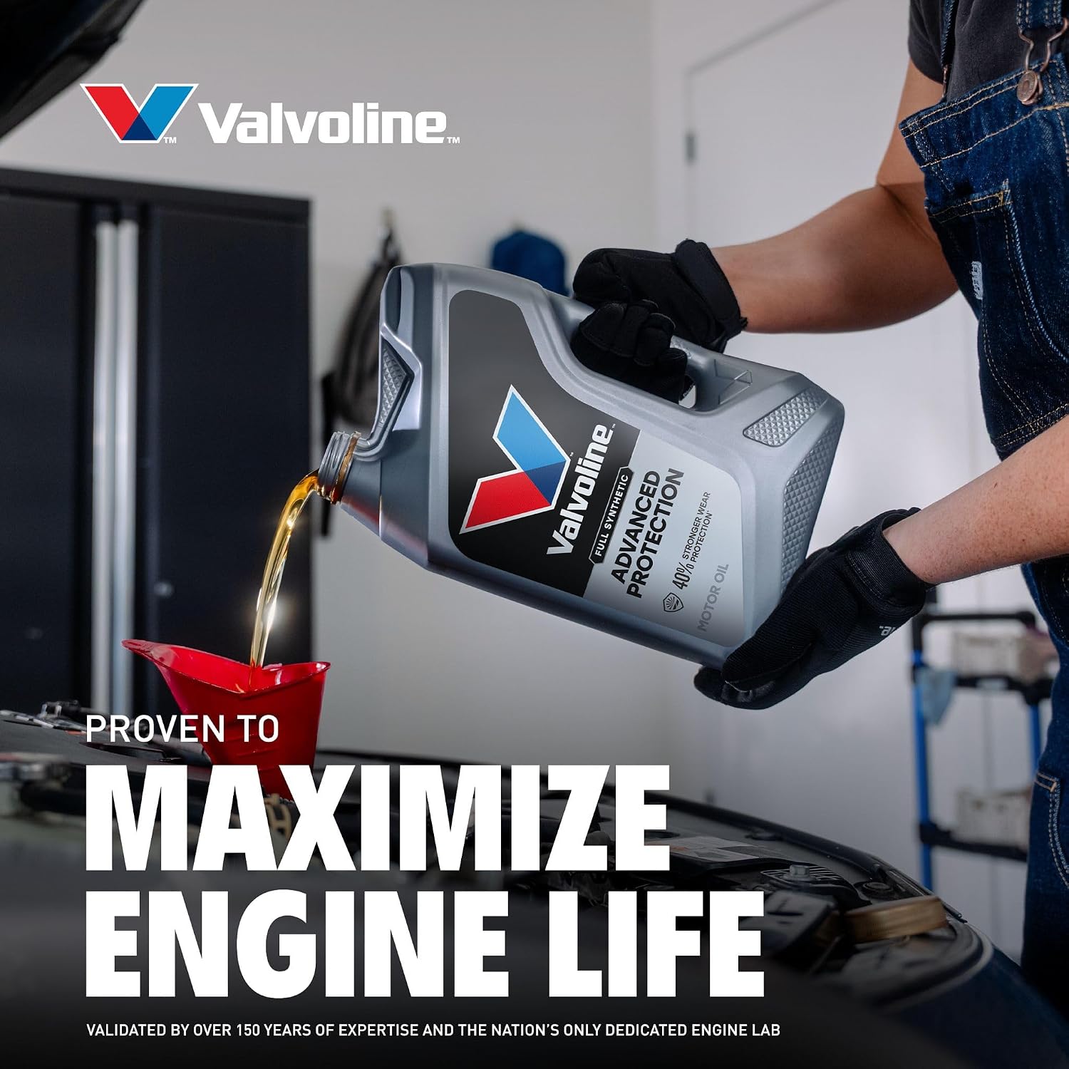 Valvoline Advanced Full Synthetic SAE 0W-20 Motor Oil 5 QT