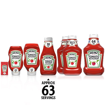 HEINZ Ketchup für den Kühlschrank – 2er-Pack, 2,5 Liter/84,56 Flüssigunzen {Importiert aus Kanada}