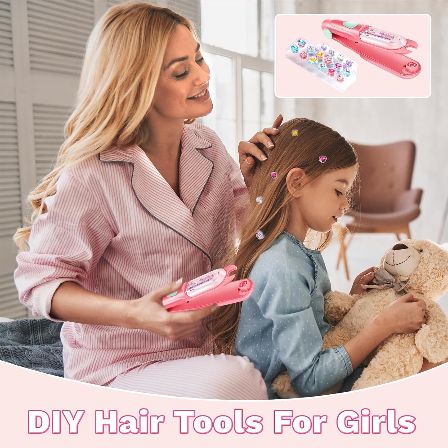 Kidzkube Hair Gem Stamper Kit: A Fun and Creative Styling Tool for Kids