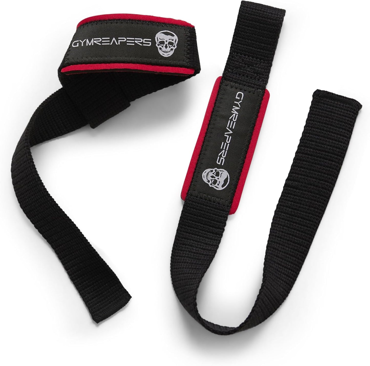 Gymreapers Hebe-Handgelenkbandagen für Gewichtheben, Bodybuilding, Powerlifting, Krafttraining und Kreuzheben – gepolstertes Neopren mit 45,7 cm Baumwolle