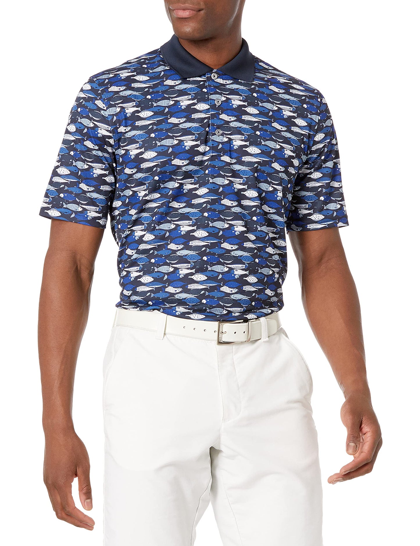 Amazon Essentials Mens Regular-Fit Quick-Dry Golf Polo Shirt (Available in Big & Tall)
