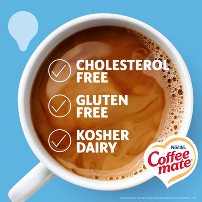 Nestlé Coffee mate Kaffeeweißer, Original, flüssige Einzelportionen, milchfrei, ungekühlt, 0,375 fl oz Becher (360er Pack)