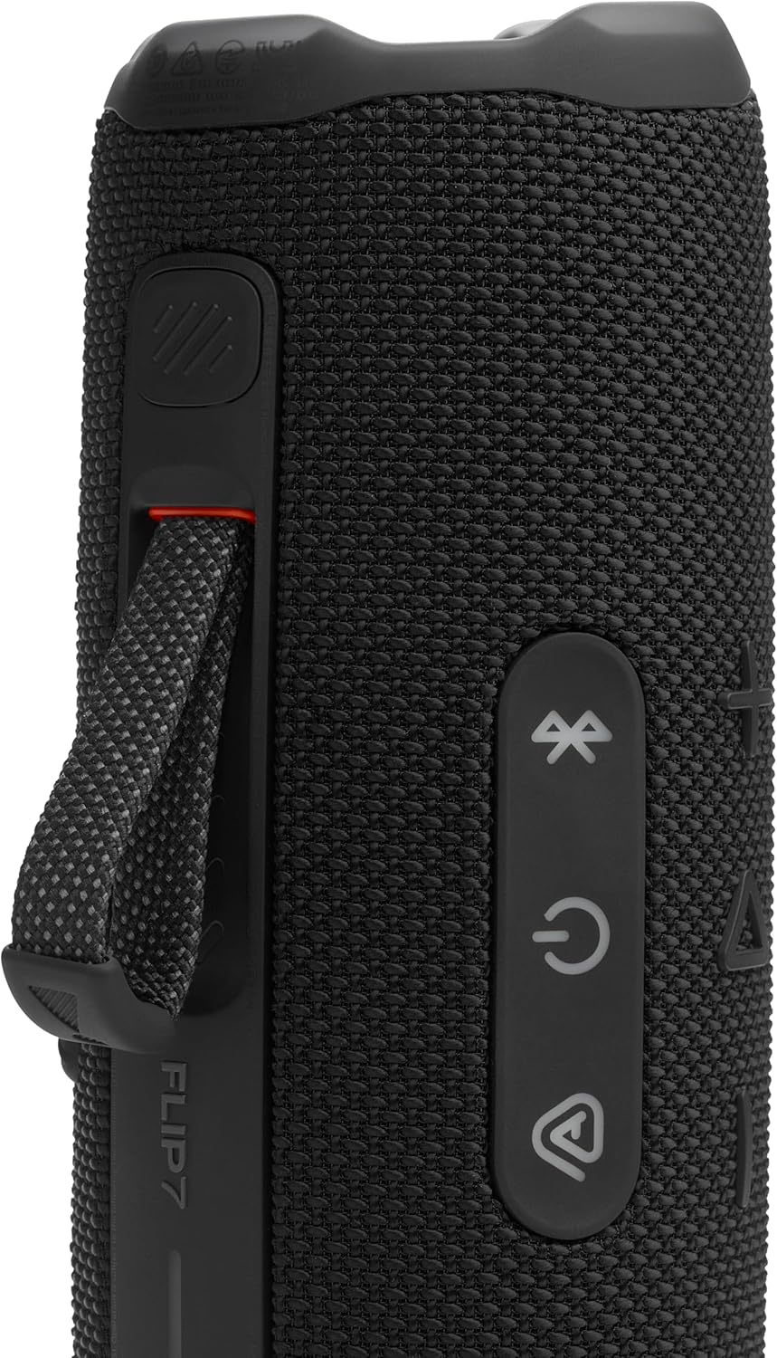 JBL Flip 7 - Portable Waterproof and Drop-Proof Speaker - Black