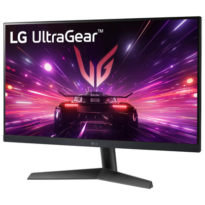 LG 24G411A-B 24 Zoll Ultragear Full HD (1920 x 1080) IPS Gaming Monitor, 144Hz (Übertaktet), 1ms MBR, NVIDIA G-Sync Kompatibel, AMD FreeSync, HDR10, HDMI, DisplayPort, Schlanker Standfuß, Schwarz