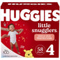 HUGGIES Newborn Diapers - HUGGIES Little Snugglers Disposable Baby Diapers, 84ct, Giga Pack
