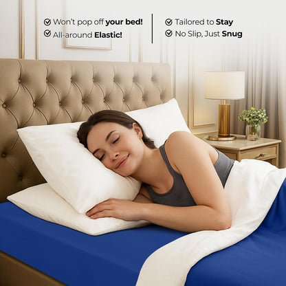 Utopia Bedding Queen Fitted Sheet - Bottom Sheet - Deep Pocket - Soft Microfiber - Shrinkage and Fade Resistant - Easy Care -1 Fitted Sheet Only (Grey)