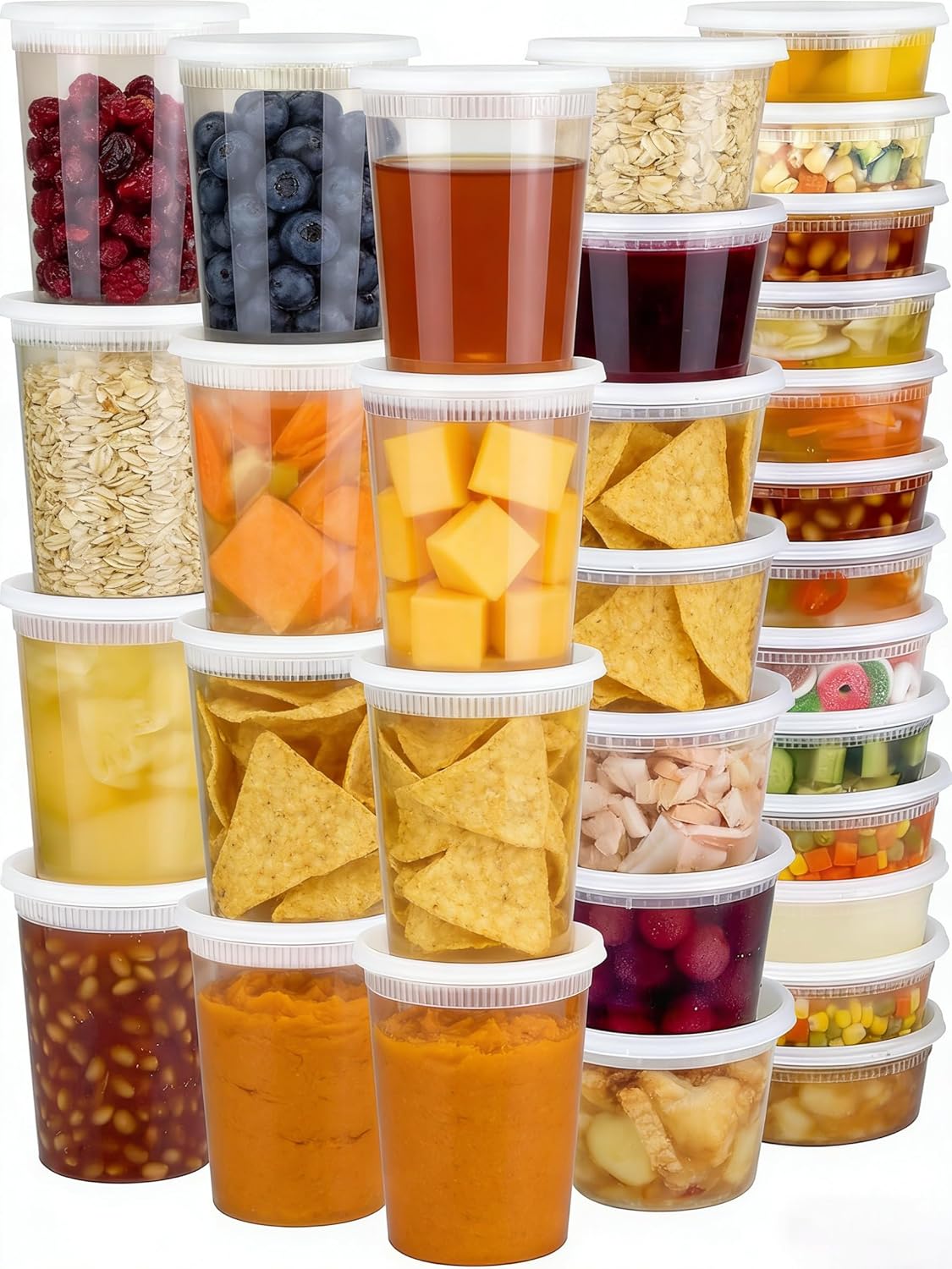 60-Pack Plastic (Deli Containers)
