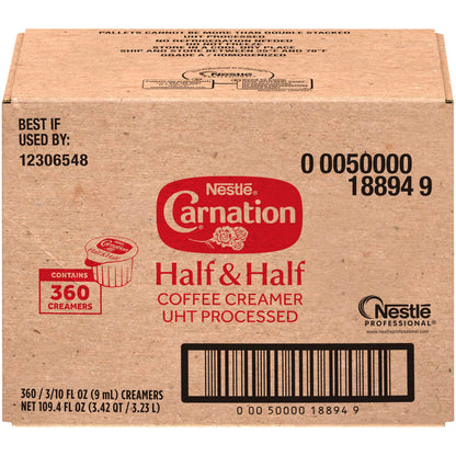 Nestlé Coffee mate Kaffeeweißer, Original, flüssige Einzelportionen, milchfrei, ungekühlt, 0,375 fl oz Becher (360er Pack)
