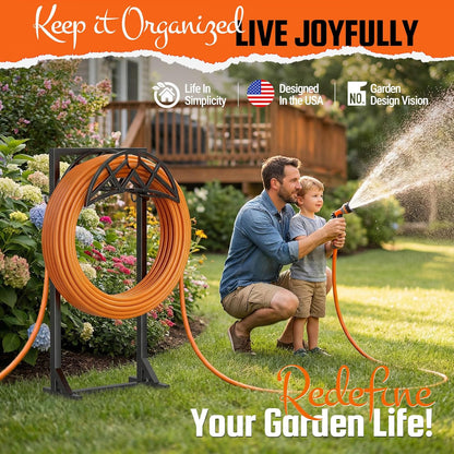 YFFSRJDJ Garden Hose Holder: A Game-Changer for Yard Organization