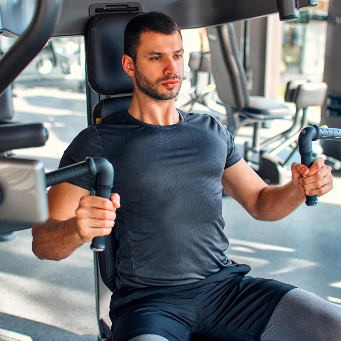 CE' CERDR Herren Kurzarm Gym T-Shirt Workout T-Shirt Schnelltrocknendes T-Shirt Performance Laufshirt Sport-Shirt